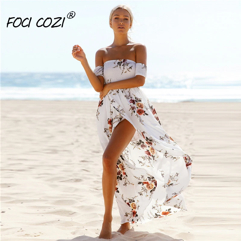 Slash Neck/Off Shoulder Dress Long/Casual Short Sleeve Boho/Beach Dress Print Slit Hemline Plus Size Dresses For Women 2XL 3XL
Slash Neck/Off Shoulder Dress Long/Casual Short Sleeve Boho/Beach Dress Print Slit Hemline Plus Size Dresses For Women 2XL 3XL