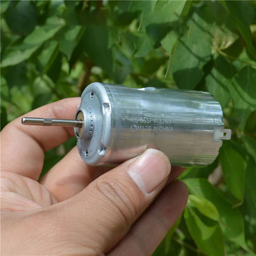 RS555 Motor Mute Large Torque Micro Motor Automotive Precision Instrument Motors DIY Materials DC6V-DC24V 2300-9400rpm 0.2A
RS555 Motor Mute Large Torque Micro Motor Automotive Precision Instrument Motors DIY Materials DC6V-DC24V 2300-9400rpm 0.2A