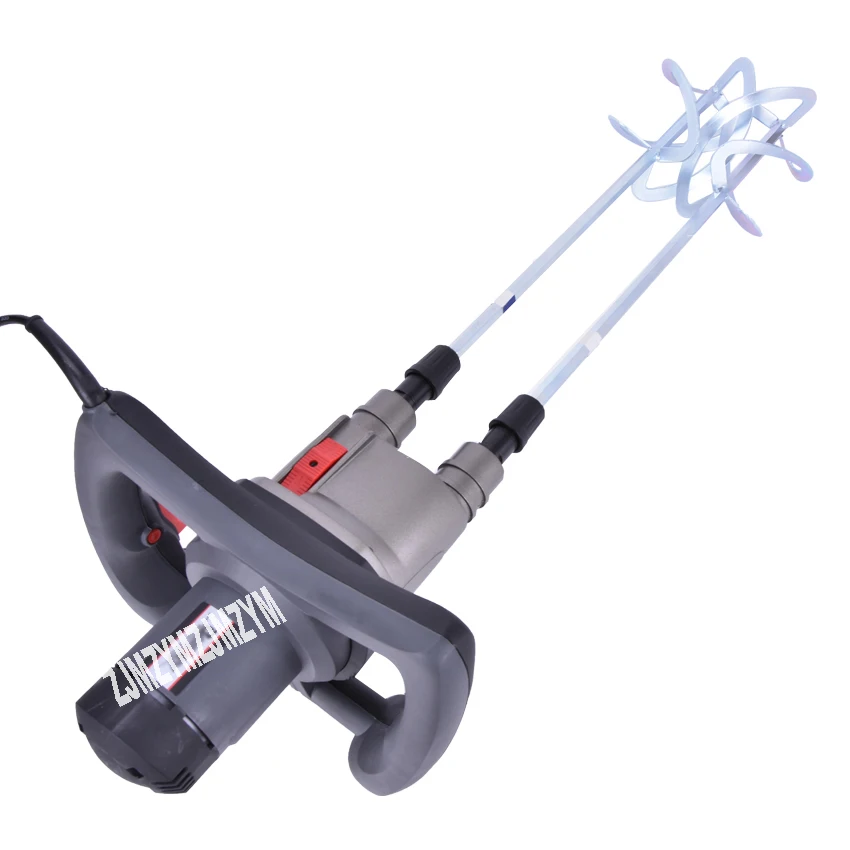 Liquid Mixer 1400W Agitator Variable Speed Electric Mixer 2 Agitator Arm (Can mix feed, coating, paint, cement etc)
Liquid Mixer 1400W Agitator Variable Speed Electric Mixer 2 Agitator Arm (Can mix feed, coating, paint, cement etc)