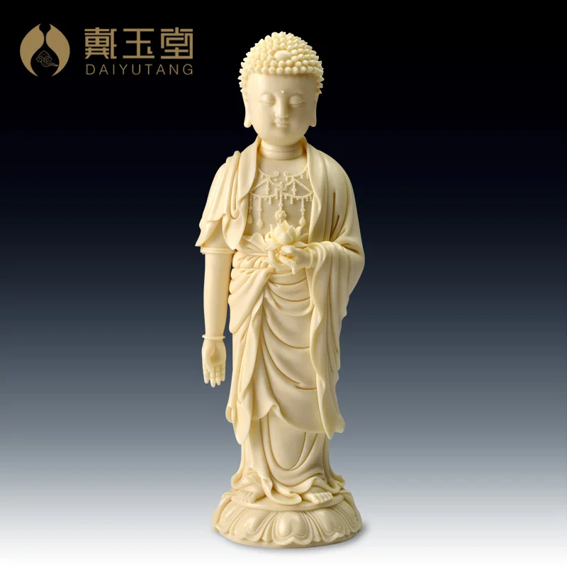 Dai Yutang Dehua porcelain master Lin Jiansheng master of art/State Lotus Buddha D03-220
Dai Yutang Dehua porcelain master Lin Jiansheng master of art/State Lotus Buddha D03-220