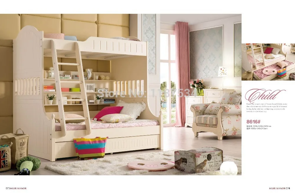 8616 Home furniture bedroom furniture princess bed wooden factory price 1.5m bunk double bed twin bed
8616 Home furniture bedroom furniture princess bed wooden factory price 1.5m bunk double bed twin bed