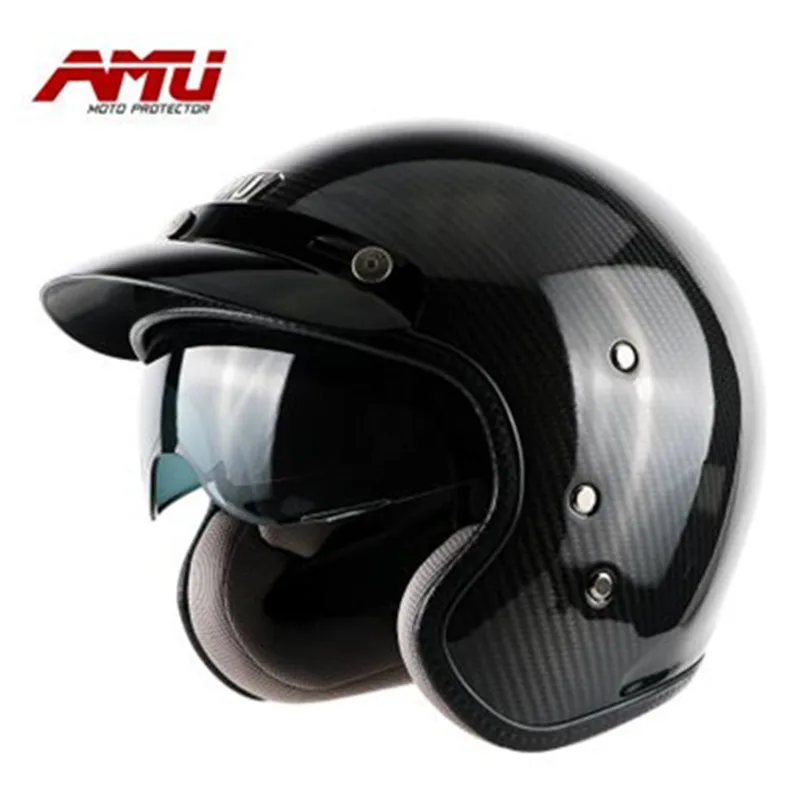 Hot Motocross Helmets Ultra Light Carbon Fiber Vintage Helmet 3/4 Open Face Scooter Helmet Vintage Jet Motorcycle Helmet
Hot Motocross Helmets Ultra Light Carbon Fiber Vintage Helmet 3/4 Open Face Scooter Helmet Vintage Jet Motorcycle Helmet