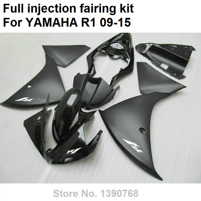 Fit for Yamaha injection molding fairings YZF R1 09 10 11 12 13 14 15 matte black fairing kit YZFR1 2009-2014 2015 BD70
Fit for Yamaha injection molding fairings YZF R1 09 10 11 12 13 14 15 matte black fairing kit YZFR1 2009-2014 2015 BD70