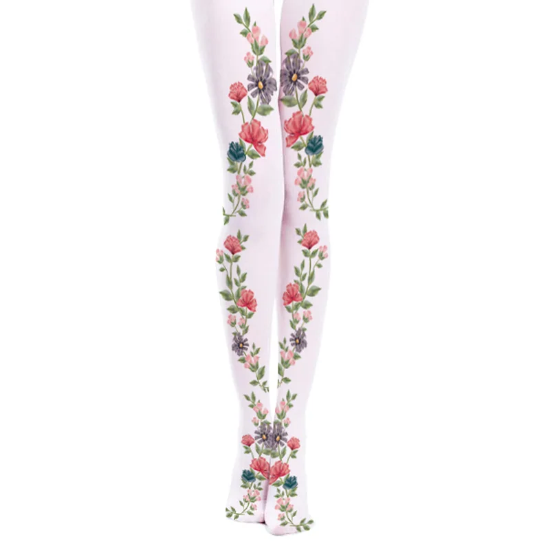 2020 Crotchless Fishnet Tights Stockings High-grade Pantyhose Hand-painted Flowers Sen Beautiful Fashion Personality New Female
2020 Crotchless Fishnet Tights Stockings High-grade Pantyhose Hand-painted Flowers Sen Beautiful Fashion Personality New Female