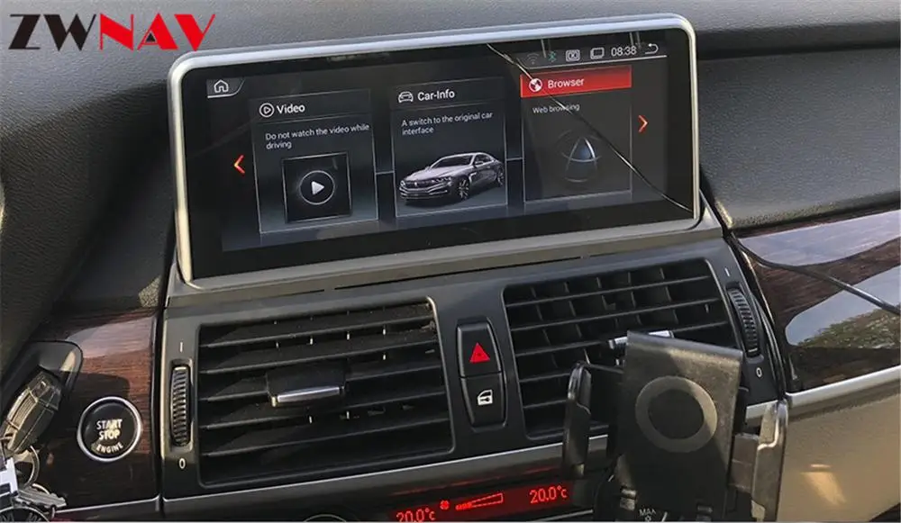 Автомобильный dvd плеер 4 Гб + 32 ГБ Android 9 0 для BMW X5 E70/X6 E71 (2007 2013) система CCC/CIC Авторадио