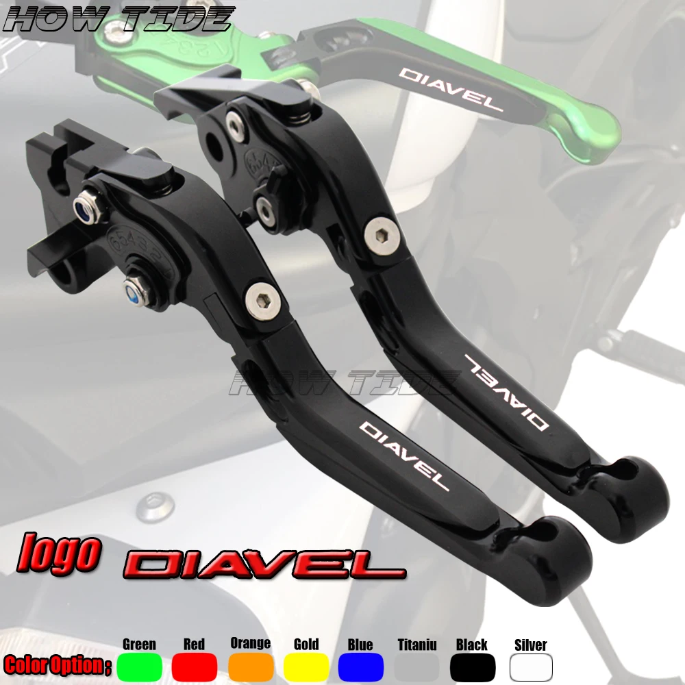 Adjustable Folding Extendable Motorbike Motorcycle Brake Clutch Levers for Ducati DIAVEL CARBON 2011-2015
Adjustable Folding Extendable Motorbike Motorcycle Brake Clutch Levers for Ducati DIAVEL CARBON 2011-2015
