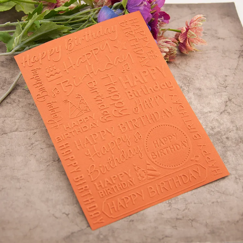 KSCRAFT Happy Birthday Plastic Embossing Folders for DIY Scrapbooking Paper Craft/Card Making Decoration Supplies
KSCRAFT Happy Birthday Plastic Embossing Folders for DIY Scrapbooking Paper Craft/Card Making Decoration Supplies