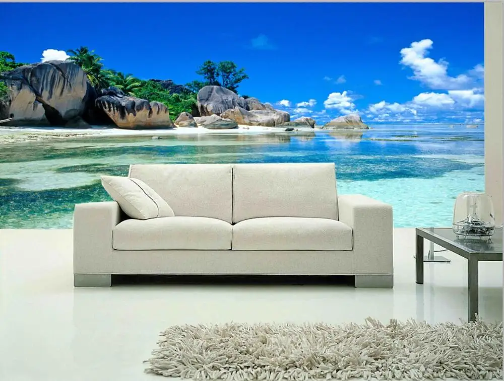 3D Clear sea blue sky mural Wallpaper Non-woven Bedroom Livig Room TV Sofa Backdrop Wall paper Ocean Sea Beach wallpaper
3D Clear sea blue sky mural Wallpaper Non-woven Bedroom Livig Room TV Sofa Backdrop Wall paper Ocean Sea Beach wallpaper