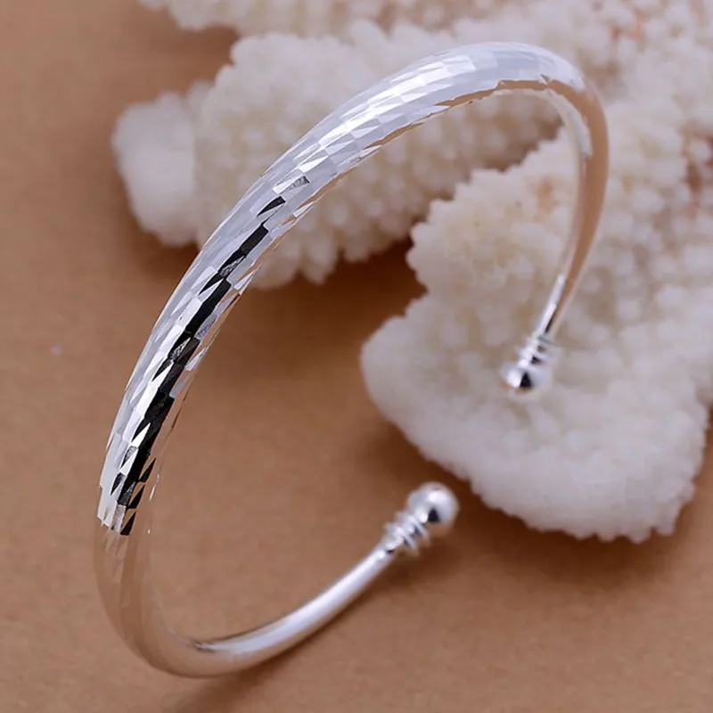 Серебряные ювелирные изделия с серебряным покрытием браслет bangle/vrnwflzo oojetpae|silver