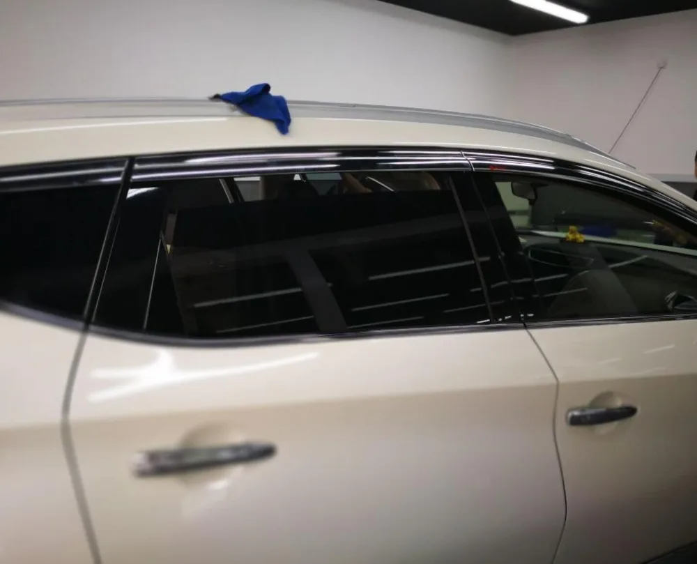 Козырёк на окно из АБС-хром для Nissan Murano 2015 2016 2017 2018 | Автомобили и мотоциклы
