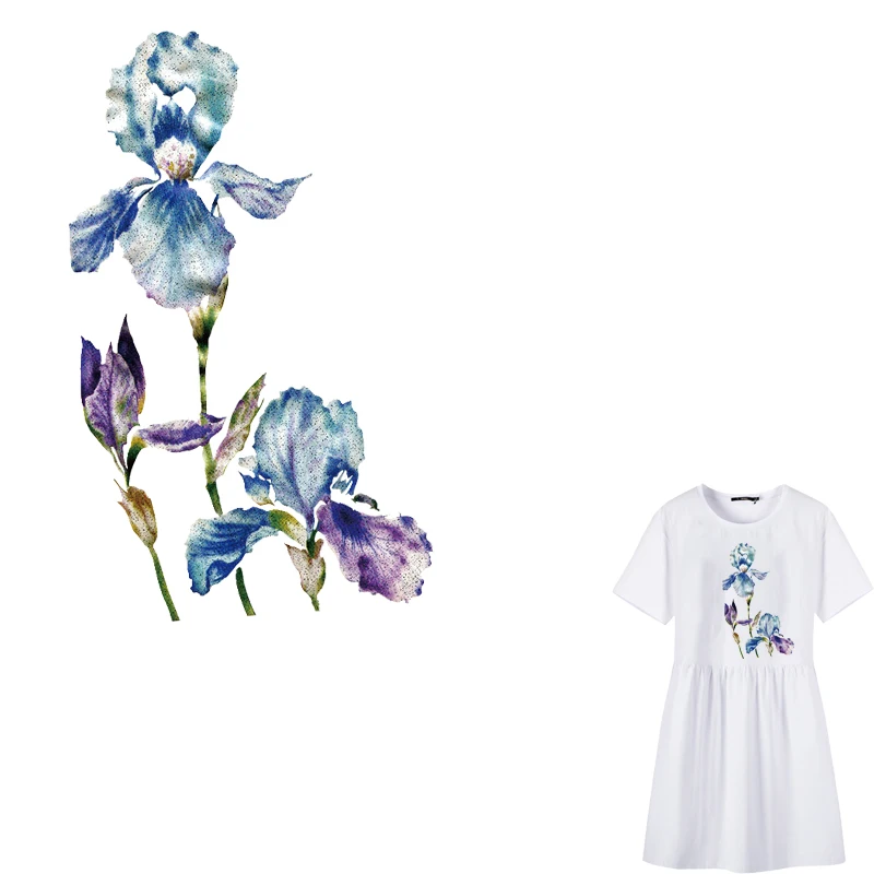Fashion Women's Clothing Flowers Dress Iron on Transfers for Clothing Decor DIY T-shirt Patches Badges heat transfer stickers E
Fashion Women's Clothing Flowers Dress Iron on Transfers for Clothing Decor DIY T-shirt Patches Badges heat transfer stickers E