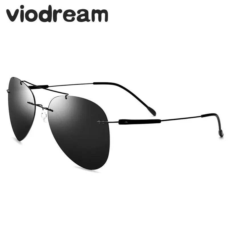 Viodream Super Light Pilot Frameless Male Sunglasses Round Toad Polarized Driver Titanium Sun Glasses For Men Oculos De Sol 1851
Viodream Super Light Pilot Frameless Male Sunglasses Round Toad Polarized Driver Titanium Sun Glasses For Men Oculos De Sol 1851