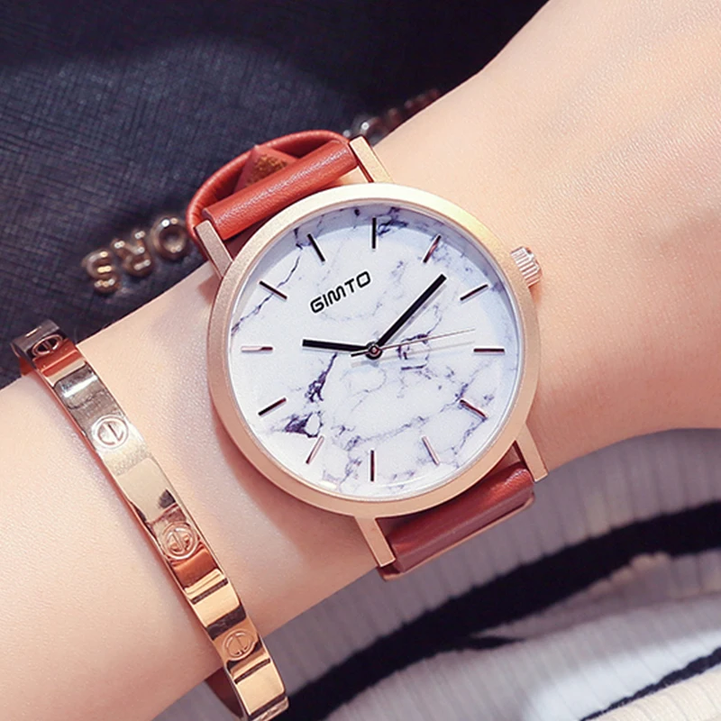 GIMTO Brand Gold Quartz Women Watches Leather Luxury Bracelet Ladies Watch Creative Casual Lovers Wristwatch Relogio Feminino
GIMTO Brand Gold Quartz Women Watches Leather Luxury Bracelet Ladies Watch Creative Casual Lovers Wristwatch Relogio Feminino