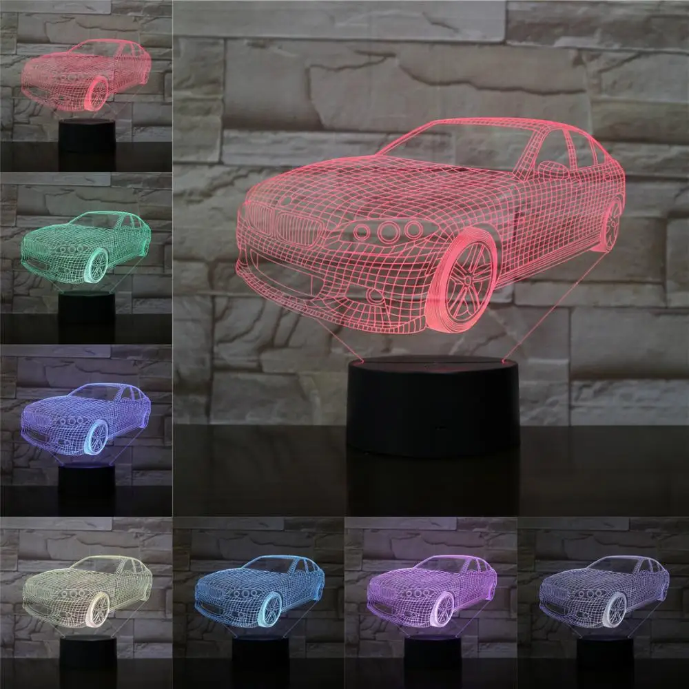 Ночник, 3D лампа для автомобиля, лимузина, настольная лампа, домашний декор, автомобильный дилер, дневное освещение, разноцветное изменение я...
Ночник, 3D лампа для автомобиля, лимузина, настольная лампа, домашний декор, автомобильный дилер, дневное освещение, разноцветное изменение я...