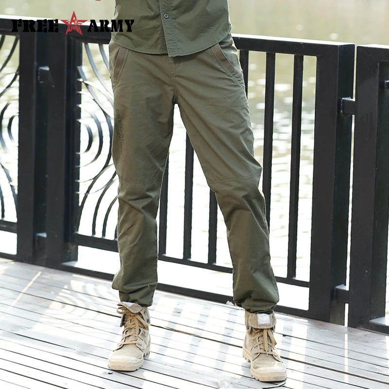 FREEARMY Brand Clothing Male Pants Army Green Spring Military Sweatpants Pants Summer New Straight Trousers Men Jogger MK-7179A
FREEARMY Brand Clothing Male Pants Army Green Spring Military Sweatpants Pants Summer New Straight Trousers Men Jogger MK-7179A