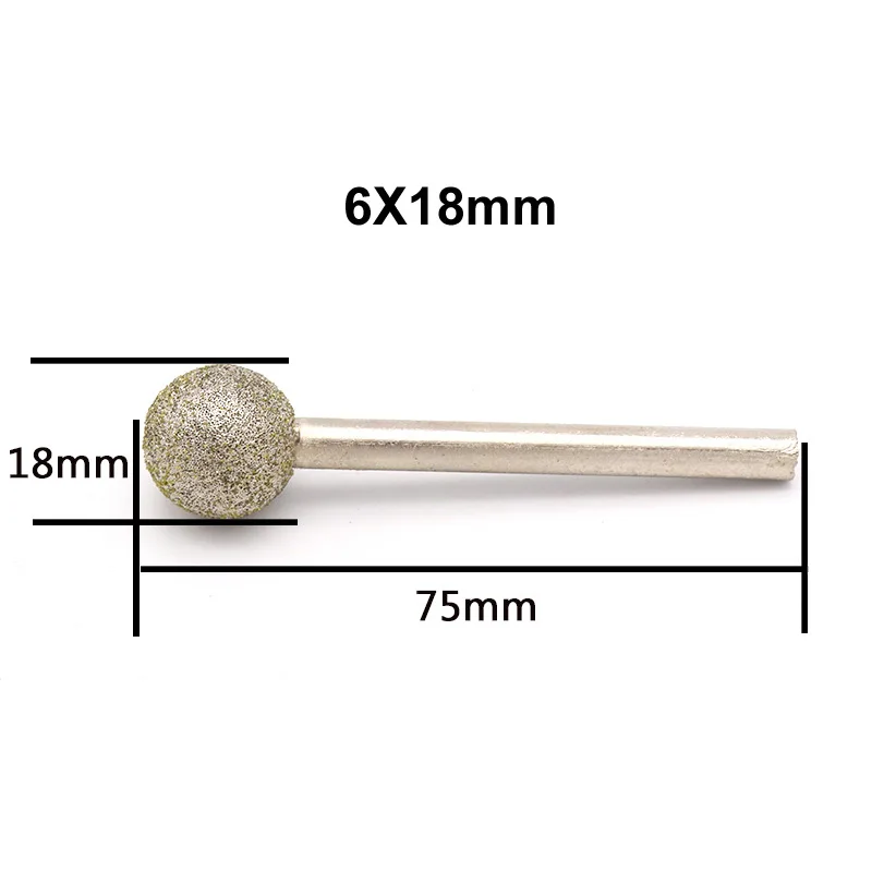 Высококачественный 6 мм ручной шариковый инструмент для резьбы по нефриту