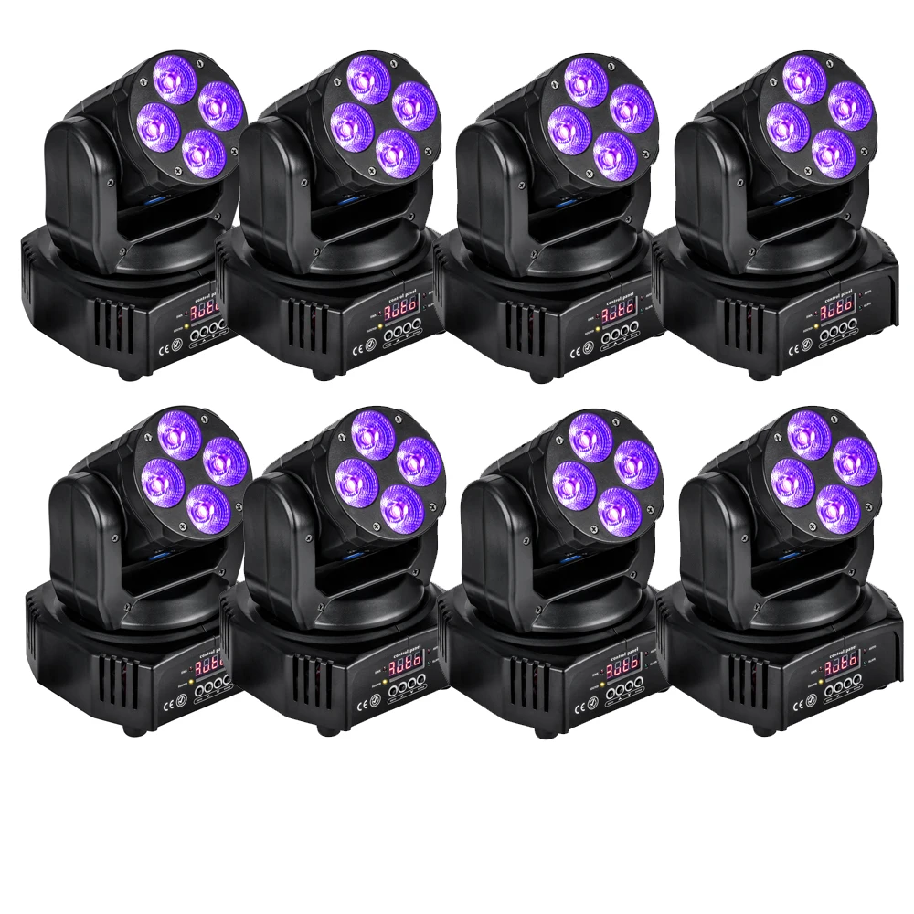 (8 pieces/lot) Mini Led moving head light wash effect stage lighting for party mobile DJ club
(8 pieces/lot) Mini Led moving head light wash effect stage lighting for party mobile DJ club