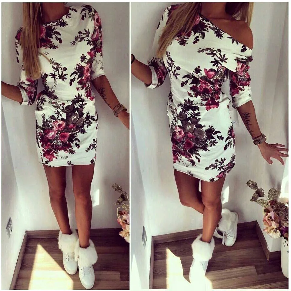 3 Pieces Europe and America Fashion New O Neck/Oblique Shoulder Collar Print Mini Dress
3 Pieces Europe and America Fashion New O Neck/Oblique Shoulder Collar Print Mini Dress