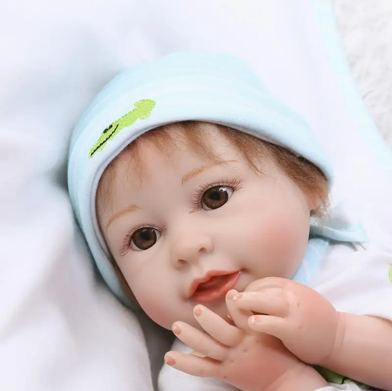 22 Inch 55cm Soft Silicone Handmade Reborn Baby Girl Dolls Realistic Looking Newborn Baby Doll Toddler Cute Birthday Gift
22 Inch 55cm Soft Silicone Handmade Reborn Baby Girl Dolls Realistic Looking Newborn Baby Doll Toddler Cute Birthday Gift