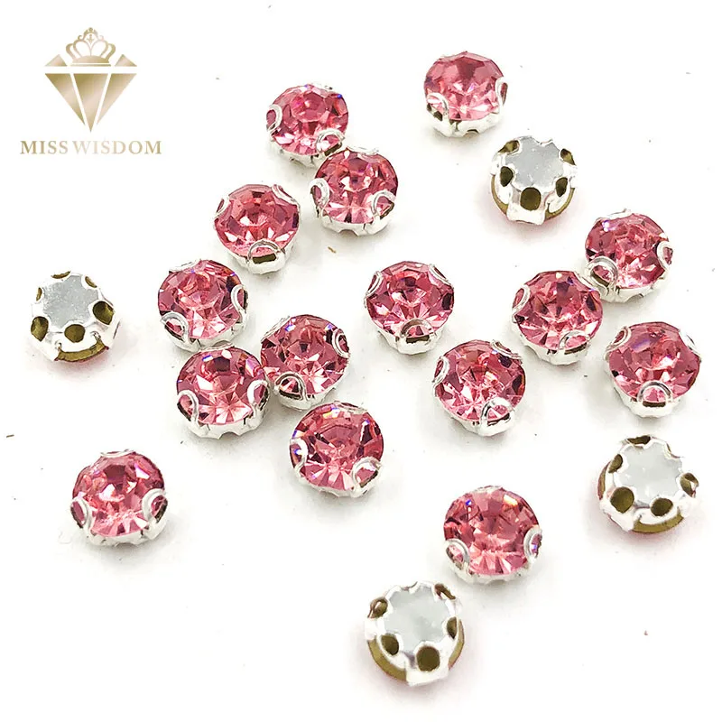 New prouduct Light pink round shape 3D claw rhinestone strass Glass Crystal sew on rhinestones diy clothing accessories
New prouduct Light pink round shape 3D claw rhinestone strass Glass Crystal sew on rhinestones diy clothing accessories