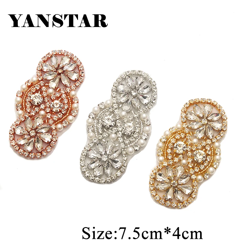 YANSTAR 10 шт., оптовая продажа, Rhienstone, свадебная аппликация с лентой, бисер для свадебного платья, ремень, аксессуары, сделай сам, YS931
YANSTAR 10 шт., оптовая продажа, Rhienstone, свадебная аппликация с лентой, бисер для свадебного платья, ремень, аксессуары, сделай сам, YS931