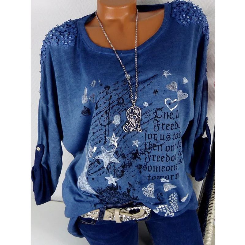 Long Sleeve Tee Women 2019 Fashion Vintage Top Womens Cool Female Tshirt Love Lace Shirts Patchwork Tops Harajuku Print
Long Sleeve Tee Women 2019 Fashion Vintage Top Womens Cool Female Tshirt Love Lace Shirts Patchwork Tops Harajuku Print