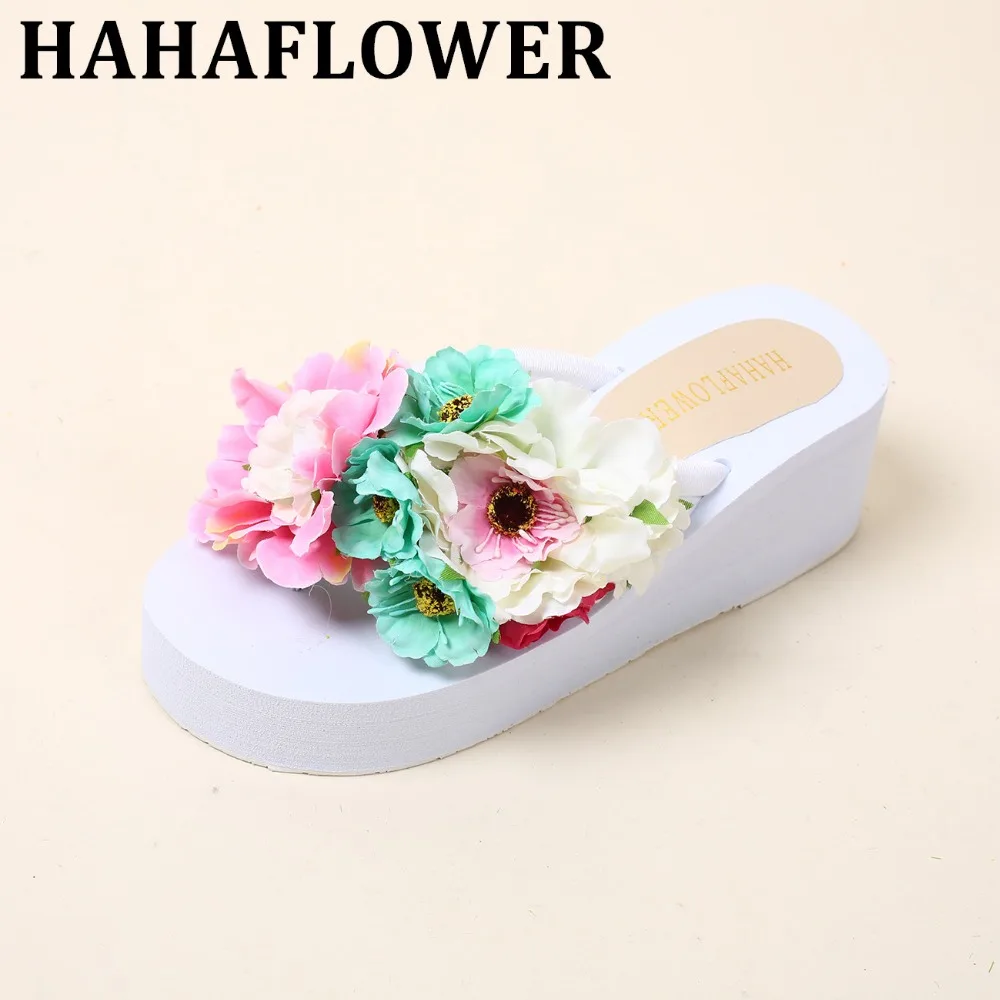 HAHAFLOWER 2017, женские летние шлепанцы на высоком каблуке, сандалии на платформе, женские брендовые шлепанцы, женская обувь, пляжные тапочки
HAHAFLOWER 2017, женские летние шлепанцы на высоком каблуке, сандалии на платформе, женские брендовые шлепанцы, женская обувь, пляжные тапочки