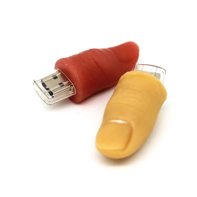 Cartoon Simulated thumb USB 2.0 Pendrive Human Finger Model 4G 8G 16G 32G USB Flash Drive Flash Memory Stick 64GB Pen Drive
Cartoon Simulated thumb USB 2.0 Pendrive Human Finger Model 4G 8G 16G 32G USB Flash Drive Flash Memory Stick 64GB Pen Drive