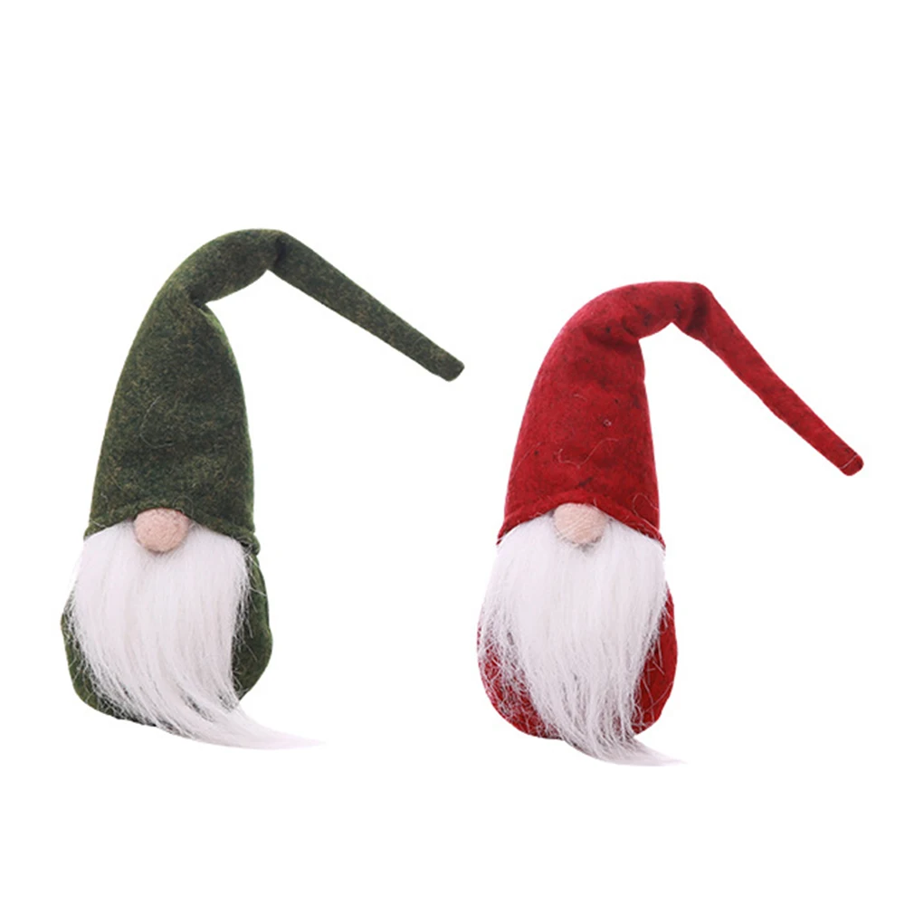 2018 Рождественский Санта-Клаус, кукла, плюшевый подарок на день рождения, домашняя вечерние, рождественские украшения, праздничное украшени...