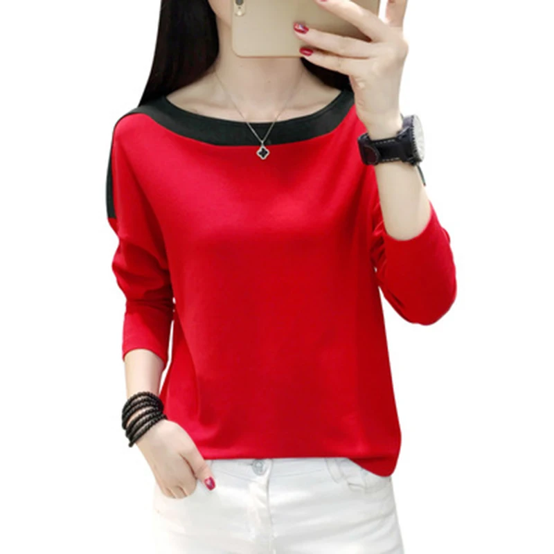 Slash neck long sleeve t shirt women tshirt fashion tee shirt femme haut poleras de mujer moda 2022 t-shirt women tops
Slash neck long sleeve t shirt women tshirt fashion tee shirt femme haut poleras de mujer moda 2022 t-shirt women tops