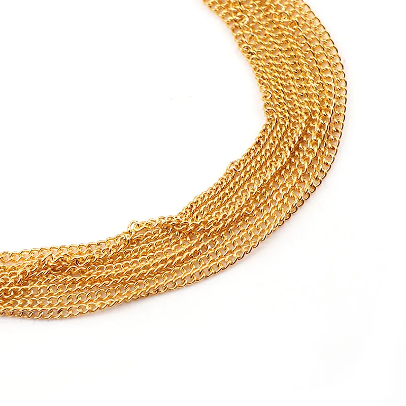 0.8~1 Meter Width 2mm Length 3D Japanese Gold Nail Metal Chain DIY Hollow Nail Chain Punk Style Nail Art Decoration
0.8~1 Meter Width 2mm Length 3D Japanese Gold Nail Metal Chain DIY Hollow Nail Chain Punk Style Nail Art Decoration