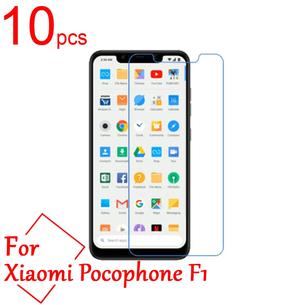 10pcs Ultra Clear/Matte/Nano anti-Explosion LCD Screen Protector Cover For Xiaomi Pocophone F1 Poco F1 Protective Film + cloth
10pcs Ultra Clear/Matte/Nano anti-Explosion LCD Screen Protector Cover For Xiaomi Pocophone F1 Poco F1 Protective Film + cloth