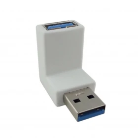 (100pcs/lot) 90d USB 3.0 A male to A Female Up Angled Adapter 90d extension White/Black
(100pcs/lot) 90d USB 3.0 A male to A Female Up Angled Adapter 90d extension White/Black