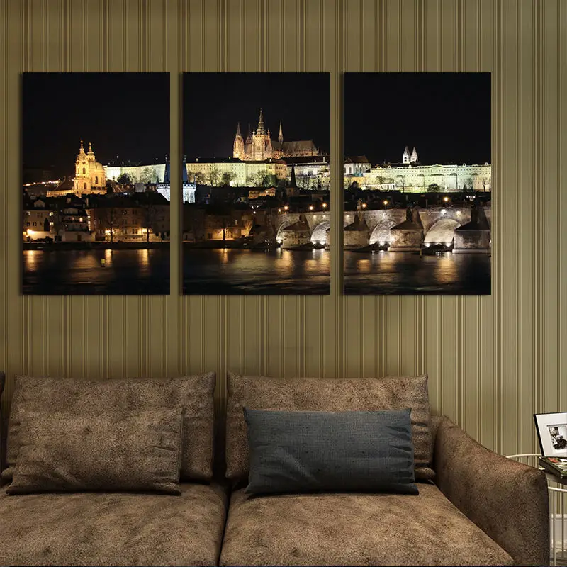 Night View of Prague Castle 3 Panels Wall Art Canvas Paintings Wall Decorations Artwork Giclee Wall Artwork Home Decor
Night View of Prague Castle 3 Panels Wall Art Canvas Paintings Wall Decorations Artwork Giclee Wall Artwork Home Decor