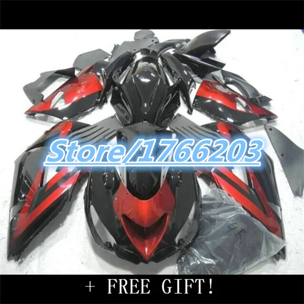 Injection molding Motorcycle Accessories Fairing kit for Kawasaki ninja wine red black ZX14 2006-2011 fairings ZX14R 06-11
Injection molding Motorcycle Accessories Fairing kit for Kawasaki ninja wine red black ZX14 2006-2011 fairings ZX14R 06-11