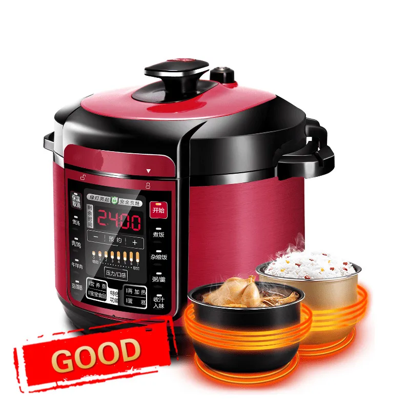 Electric Pressure Cookers pressure cooker dual gallbladder 6L smart home electric rice cooker. | Бытовая техника