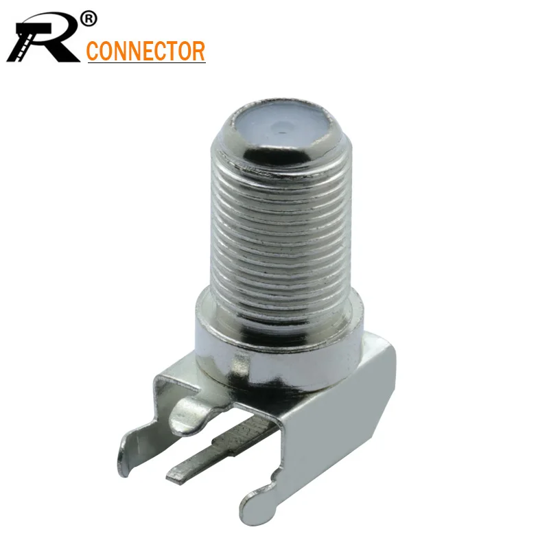 1000pcs Metal CATV Cable TV Socket Connector On PCB Right Angle Female F Connector Solder Mount
1000pcs Metal CATV Cable TV Socket Connector On PCB Right Angle Female F Connector Solder Mount