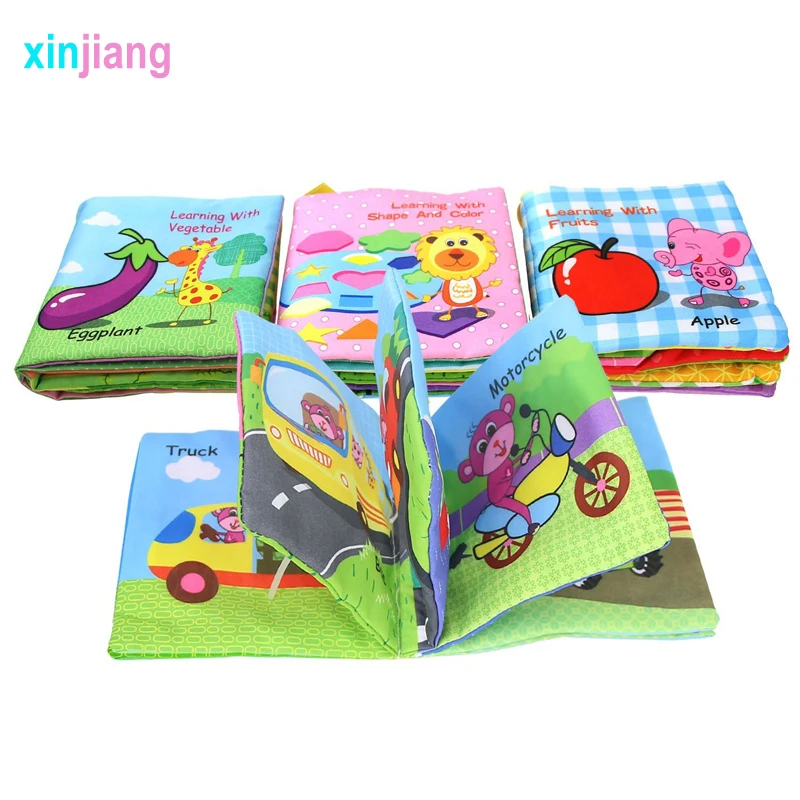 4PCS Baby Cloth Books Educational Book Vehicles Vegetables Learning Soft Cloth Book Quiet Book for Kids Early Educational
4PCS Baby Cloth Books Educational Book Vehicles Vegetables Learning Soft Cloth Book Quiet Book for Kids Early Educational
