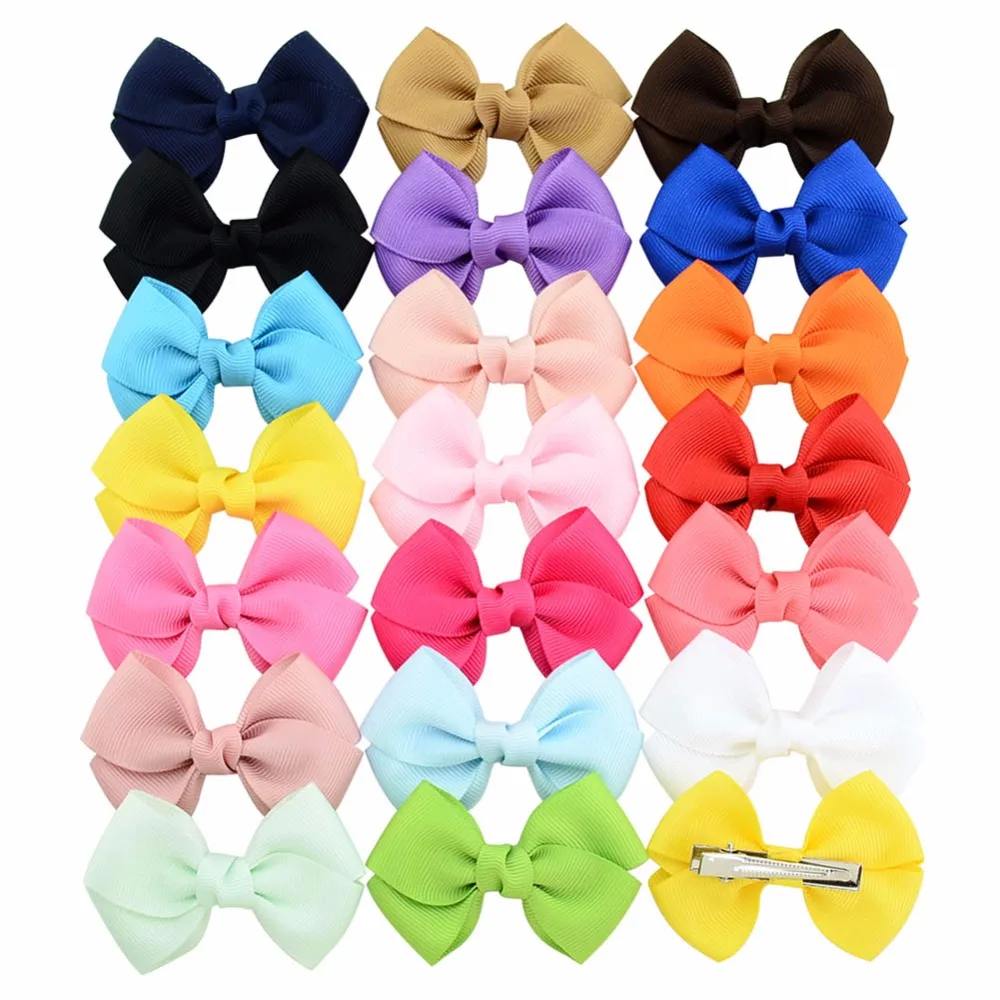 20pcs/lot 2.7inch Mini Candy Color Grosgrain Ribbon Bows Hair Clips Kids Boutique Hair Bow Hair Accessories 807
20pcs/lot 2.7inch Mini Candy Color Grosgrain Ribbon Bows Hair Clips Kids Boutique Hair Bow Hair Accessories 807