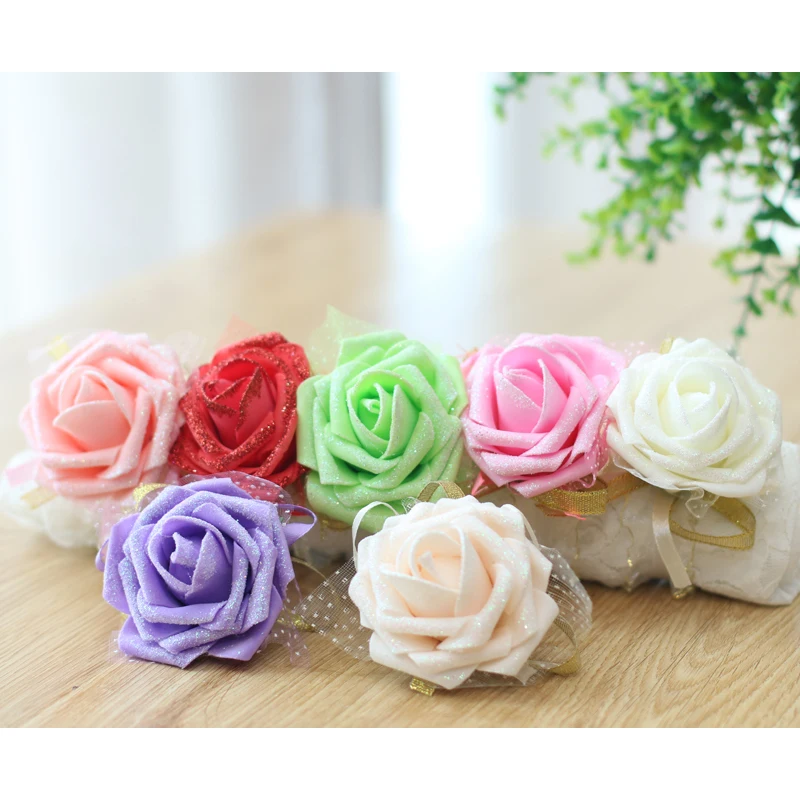 Rose Wrist Corsages Hand Flower Wedding decoration mariage Lace PE Foam Artificial Brides Bridesmaid wrist flowers christmas
Rose Wrist Corsages Hand Flower Wedding decoration mariage Lace PE Foam Artificial Brides Bridesmaid wrist flowers christmas