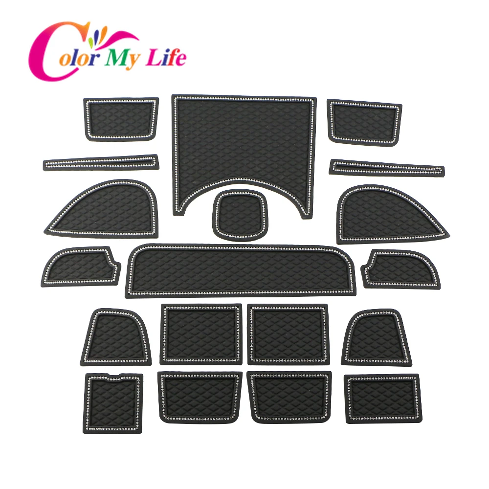 Car Non-slip with Diamond Door Gate Slot Mats Water Cup Holder Pads for Honda Vezel HRV HR-V 2015-2018 Door Groove Mat
Car Non-slip with Diamond Door Gate Slot Mats Water Cup Holder Pads for Honda Vezel HRV HR-V 2015-2018 Door Groove Mat