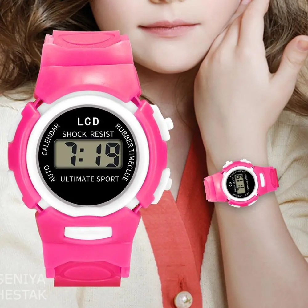 Children Girls Analog Digital Sport LED Electronic Waterproof Wrist Watch New kids watches montre enfant reloj Gift for Kid A
Children Girls Analog Digital Sport LED Electronic Waterproof Wrist Watch New kids watches montre enfant reloj Gift for Kid A
