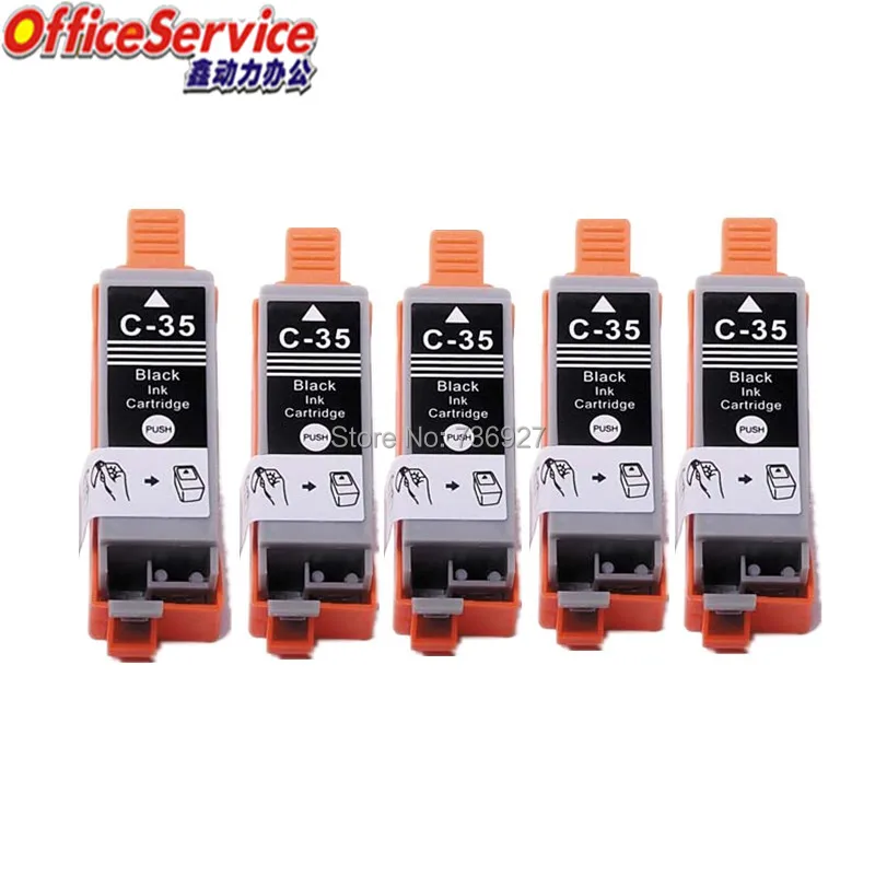 5 Black PGI-35 Compatible inkjet Cartridge PGI35 PGI 35 For Canon PIXMA IP100B PIXMA IP100 printer
5 Black PGI-35 Compatible inkjet Cartridge PGI35 PGI 35 For Canon PIXMA IP100B PIXMA IP100 printer