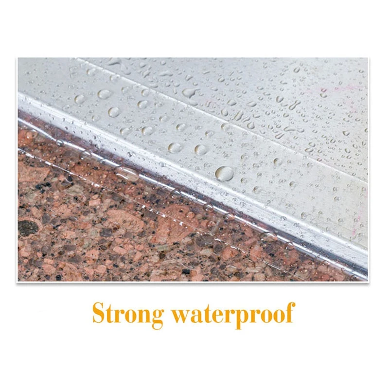 Waterproof Kitchen Sink Mildew Strong Self-adhesive Transparent Duct Tape Self-adhesive Pool Water Seal Toilet Crevice Strip 
Waterproof Kitchen Sink Mildew Strong Self-adhesive Transparent Duct Tape Self-adhesive Pool Water Seal Toilet Crevice Strip