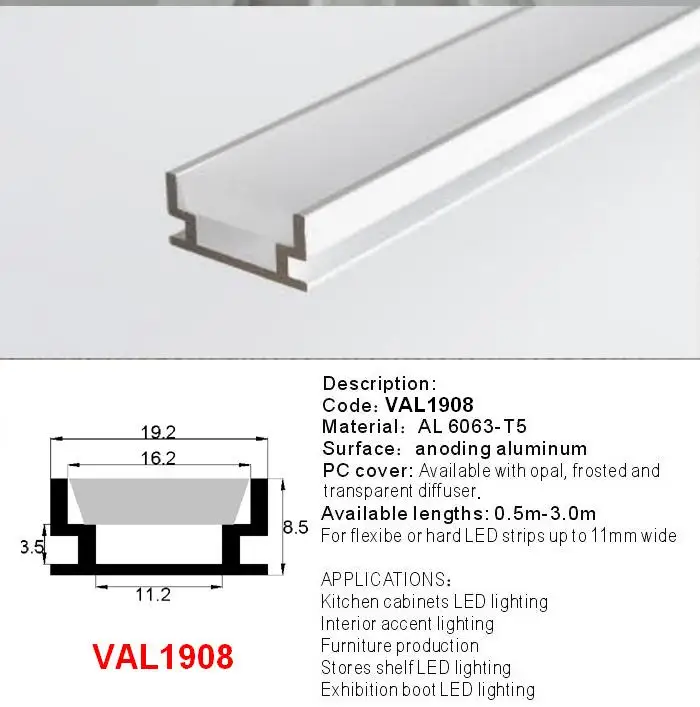 Aluminum Heavy Duty Low Profile Housing Foot Trafficable Step Tread LED Floor Strip Lighting OK for 0-300cm length free shipping
Aluminum Heavy Duty Low Profile Housing Foot Trafficable Step Tread LED Floor Strip Lighting OK for 0-300cm length free shipping