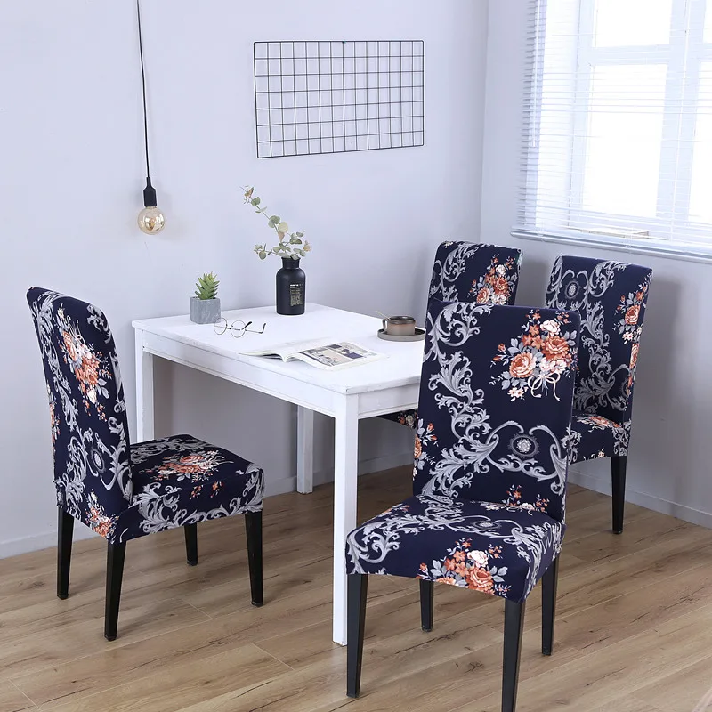Floral Print Spandex Elastic Chair Covers Flower Printing Removable folding Anti-dirty Slipcovers 4pc for Wedding Banquet Hotel
Floral Print Spandex Elastic Chair Covers Flower Printing Removable folding Anti-dirty Slipcovers 4pc for Wedding Banquet Hotel