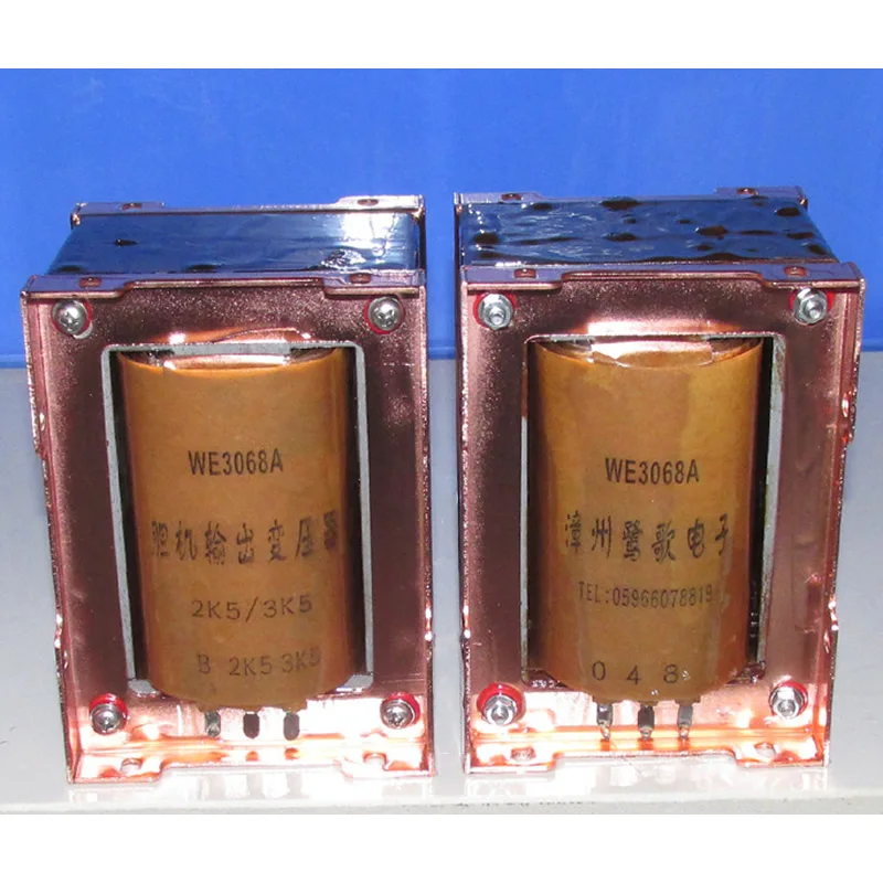 US WE3068 West electric iron core winding single-ended 2.5K/3.5K/4 Euro 8 ohm output transformer | Обустройство дома