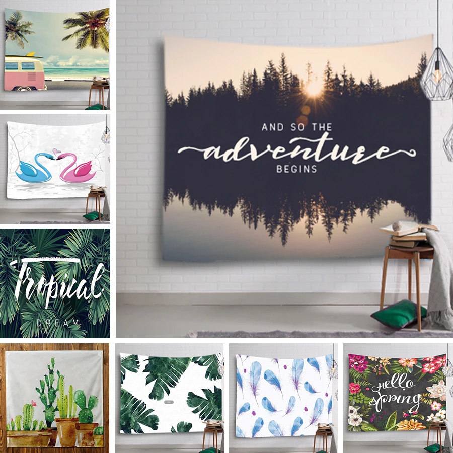 Background Fabric Valance Tapestry Wall Hanging Tropical Plants Bedroom Living Room Blanket Yoga Beach Towel Tablecloth Home
Background Fabric Valance Tapestry Wall Hanging Tropical Plants Bedroom Living Room Blanket Yoga Beach Towel Tablecloth Home