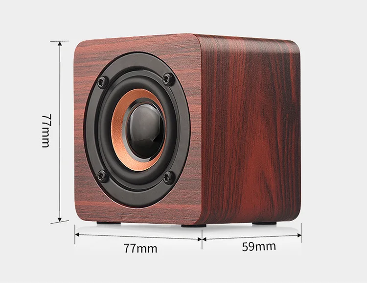 High Quality Wooden Wood Subwoofer Wireless Bluetooth Speaker HIFI Stereo Bass Speaker
High Quality Wooden Wood Subwoofer Wireless Bluetooth Speaker HIFI Stereo Bass Speaker