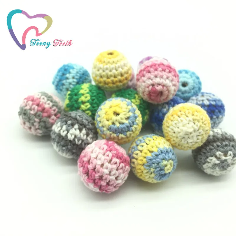Teeny Teeth 100 PCS Wooden Teething Accessories Crochet Color MIX Ball 20 MM DIY Jewelry Crib Toy Crochet Round Wooden Beads
Teeny Teeth 100 PCS Wooden Teething Accessories Crochet Color MIX Ball 20 MM DIY Jewelry Crib Toy Crochet Round Wooden Beads